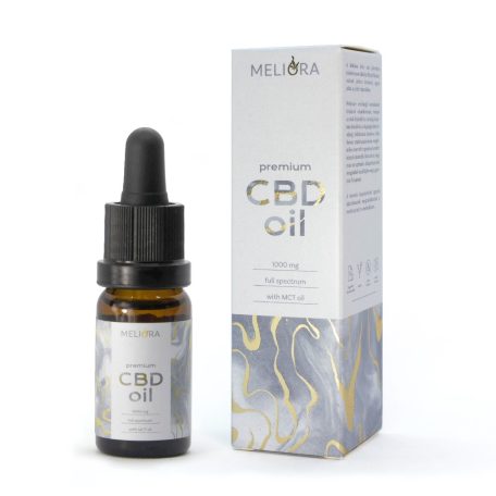 Meliora Teljes Spektrumú 10% CBD olaj