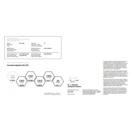 Meliora Teljes Spektrumú 10% CBD olaj